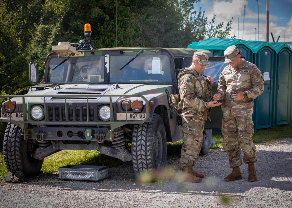 DVIDS - Images - 83rd CSSB Guards Entry Control Point During Saber ...