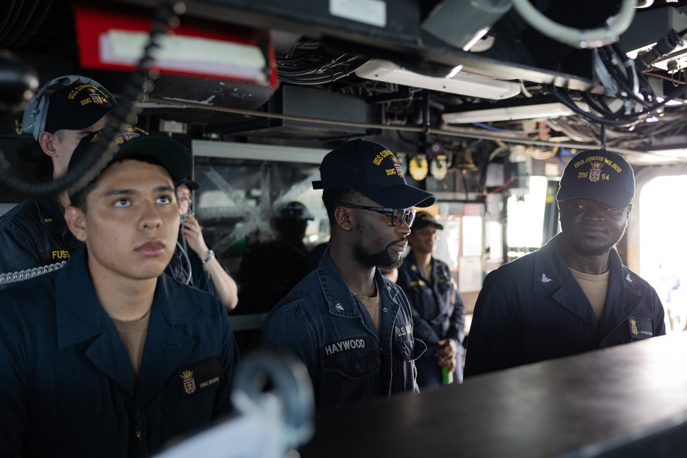 USS Curtis Wilbur (DDG 54) Conducts Sea And Anchor