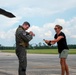 Col Sheets fini flight at Moody Air Force Base