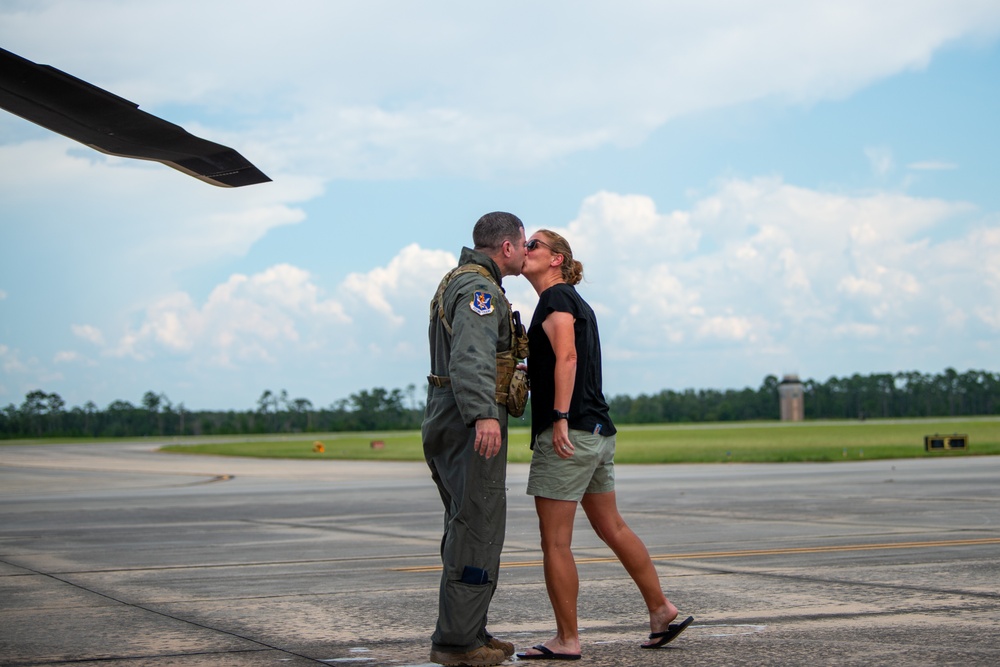 Col Sheets fini flight at Moody Air Force Base