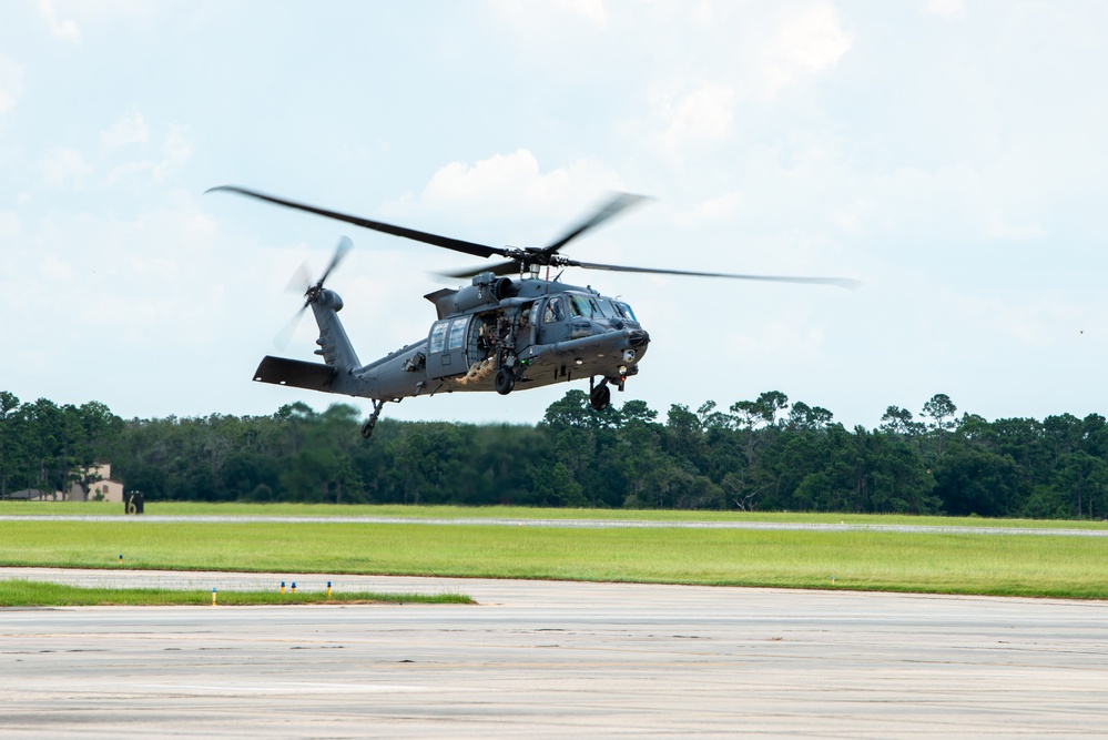 Col Sheets fini flight at Moody Air Force Base