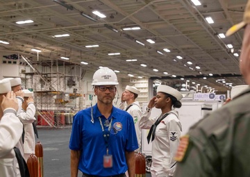 PEO Aircraft Carriers Visits George Washington