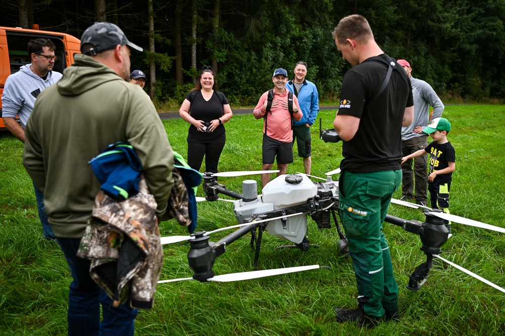 Binsfeld Forest Walk Strengthens U.S. - German Partnerships