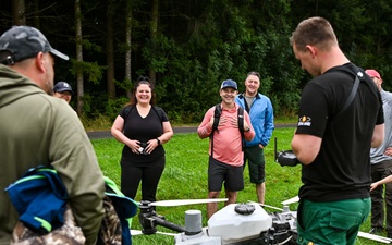Binsfeld Forest Walk Strengthens U.S. - German Partnerships