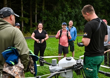 Binsfeld Forest Walk Strengthens U.S. - German Partnerships