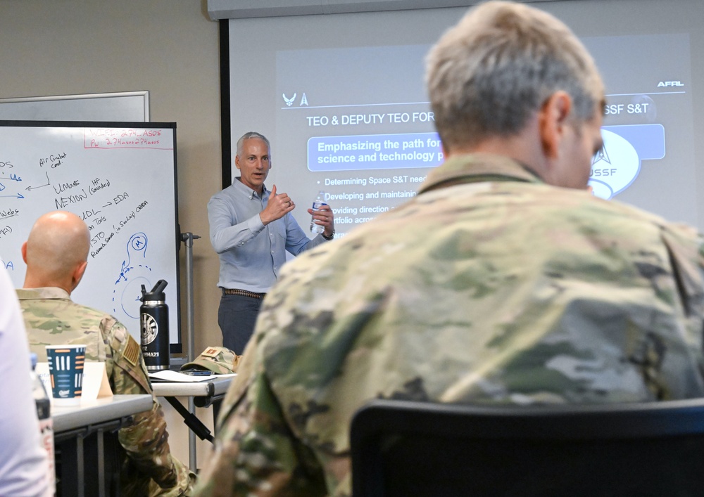 New York Air Guard space operators share best practices with Brazilian counterparts