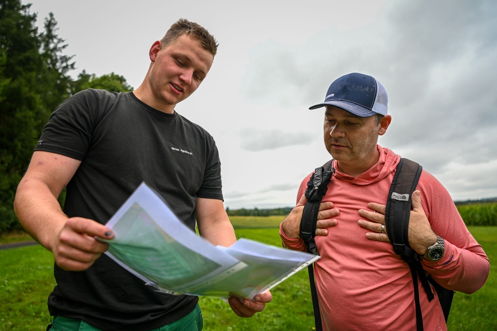 Binsfeld Forest Walk Strengthens U.S. - German Partnerships
