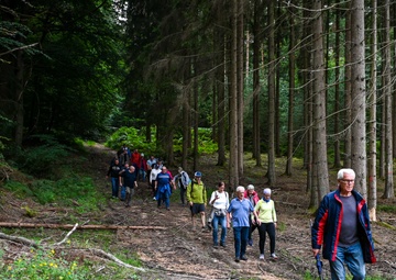 Binsfeld Forest Walk Strengthens U.S. - German Partnerships