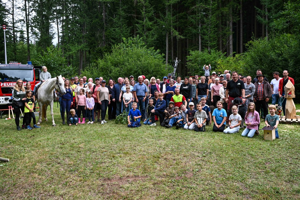 Binsfeld Forest Walk Strengthens U.S. - German Partnerships