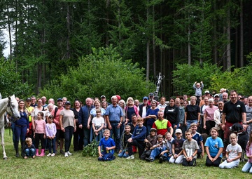 Binsfeld Forest Walk Strengthens U.S. - German Partnerships