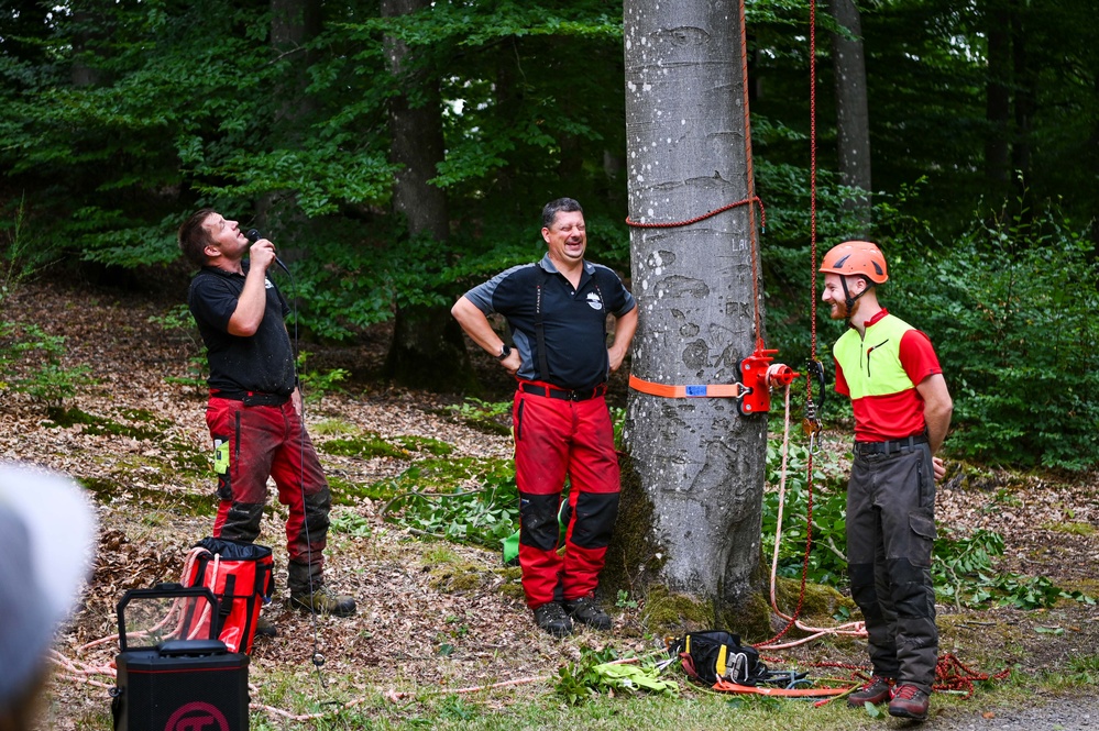 Binsfeld Forest Walk Strengthens U.S. - German Partnerships