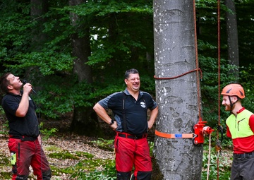 Binsfeld Forest Walk Strengthens U.S. - German Partnerships