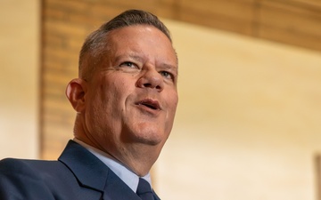U.S. Coast Guard Speaks at Naval War College's Coast Guard Birthday Celebration