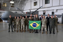 New York Air Guard space operators share best practices with Brazilian counterparts