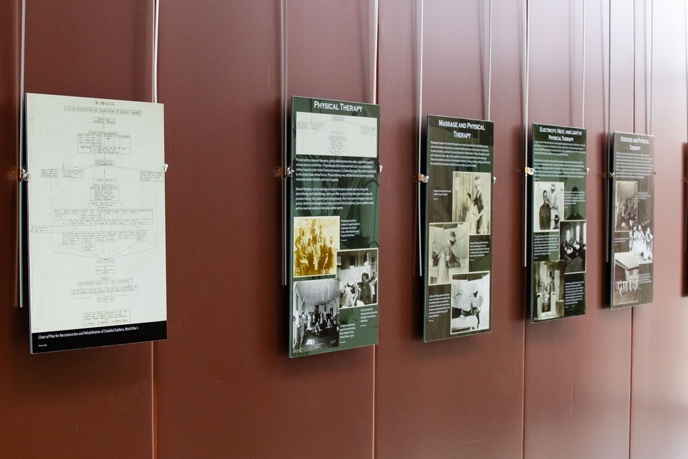 NMHM Hallway Exhibit: World War I Rehabilitation
