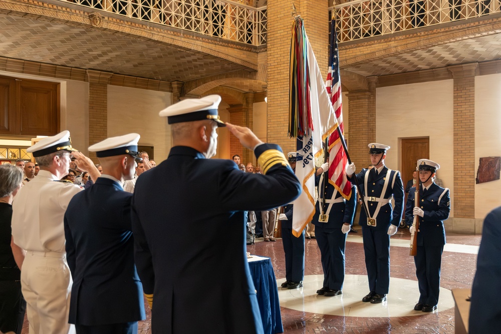 U.S. Coast Guard Speaks at Naval War College's Coast Guard Birthday Celebration