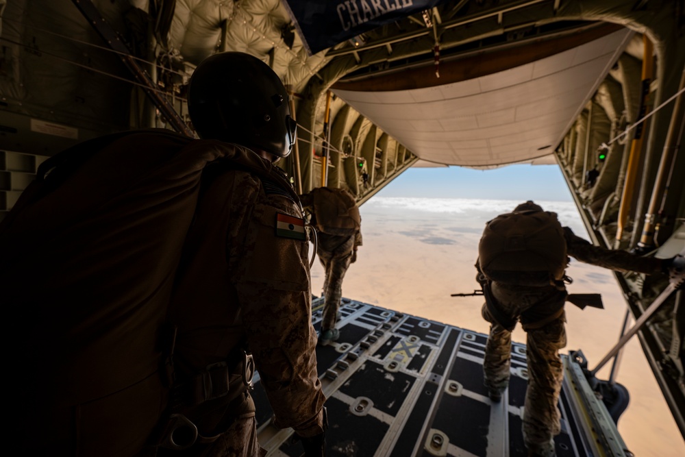 United States and Indian SOF Free Fall BRIGHT STAR 25