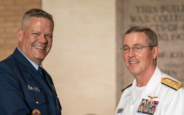 U.S. Coast Guard Speaks at Naval War College's Coast Guard Birthday Celebration