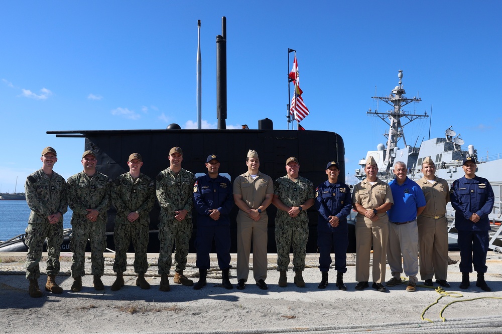The BAP Pisagua (SS-33) Arrives at Naval Station Mayport Ahead of UNITAS 2025