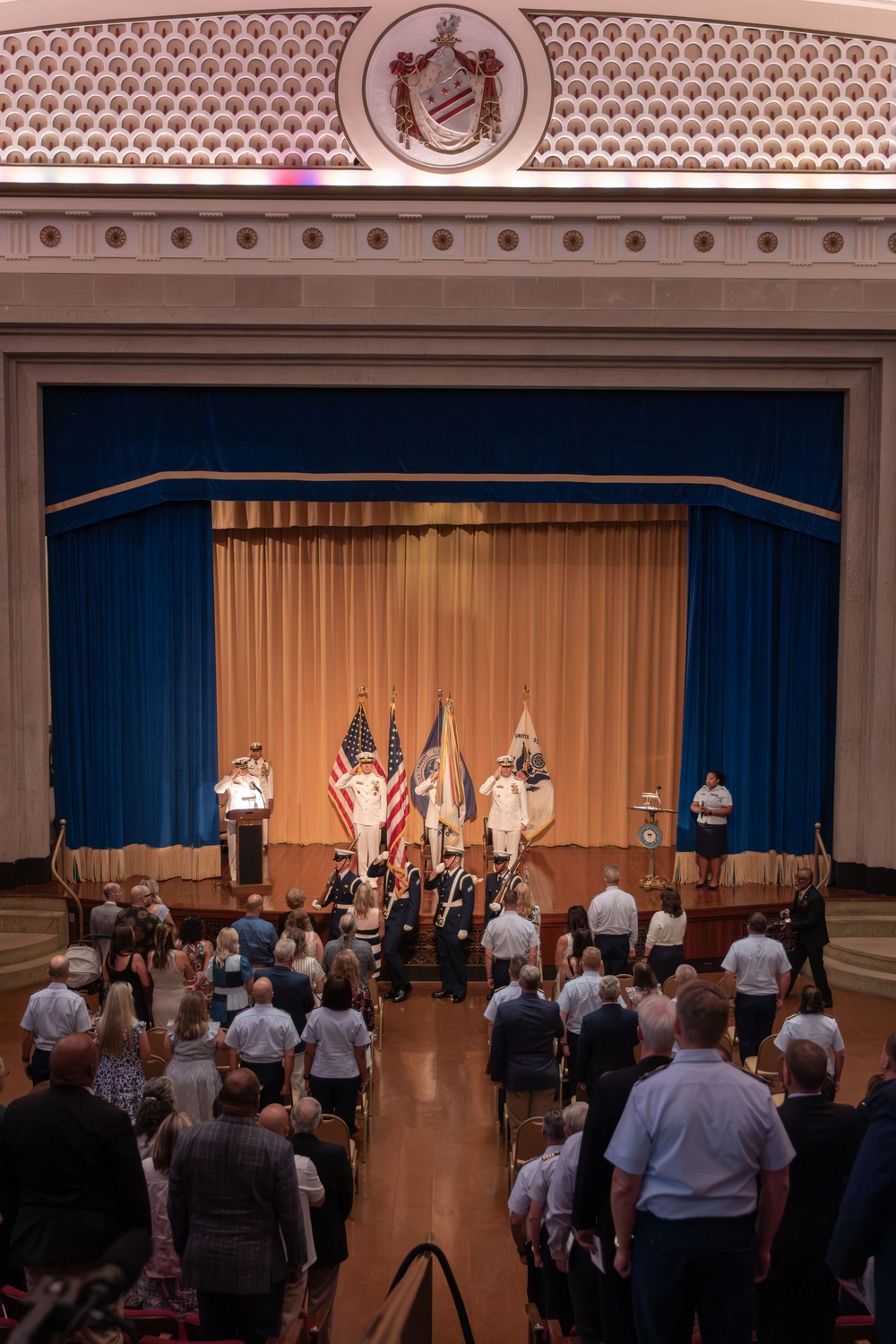 Coast Guard Rear Adm. Michael Day retires after 38 years of service