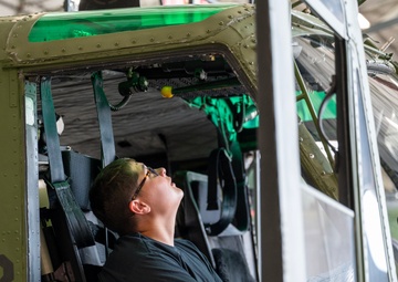 Rescue to reunion: Teen tours squadron that saved his life