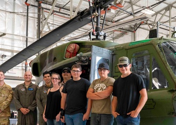 Rescue to reunion: Teen tours squadron that saved his life
