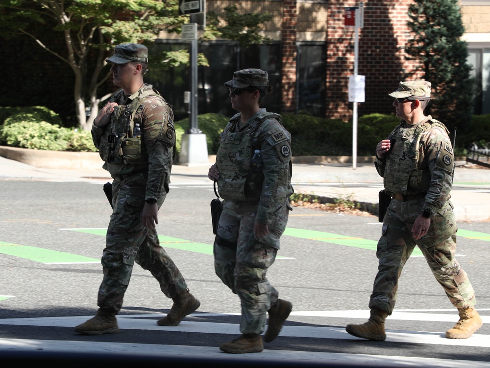 Taskforce Magnolia patrolling Dupont Circle