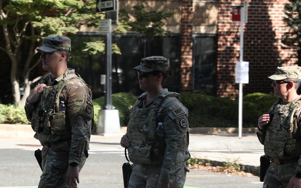 Taskforce Magnolia patrolling Dupont Circle