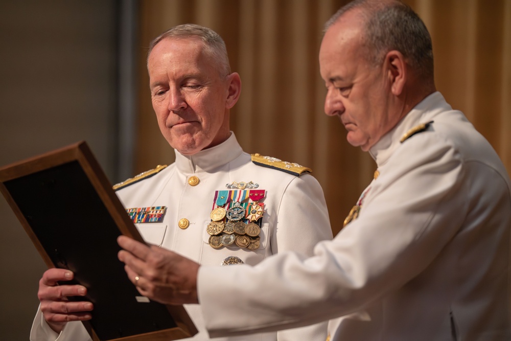 Coast Guard Rear Adm. Michael Day retires after 38 years of service