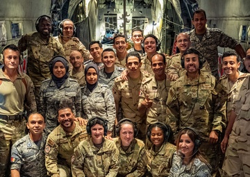 Aeromed trains lifesaving capabilities during exercise BRIGHT STAR 25