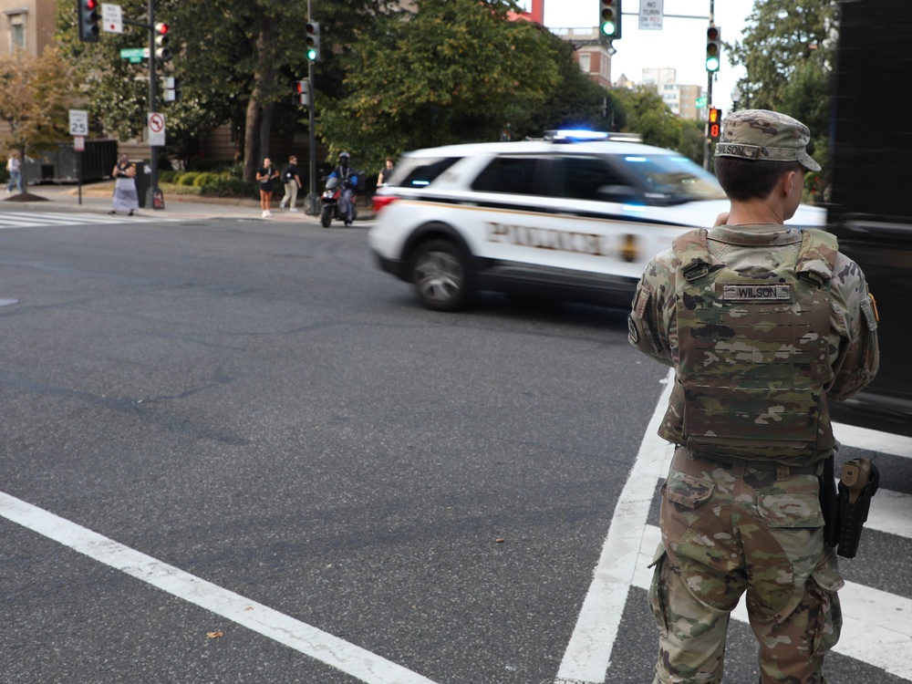 Taskforce Magnolia patrolling Dupont Circle