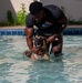 Military Working Dogs Test Bite in Water