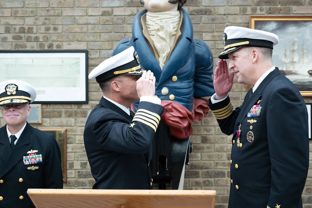 New Commanding Officer Takes the Helm at Office of Naval Research Global