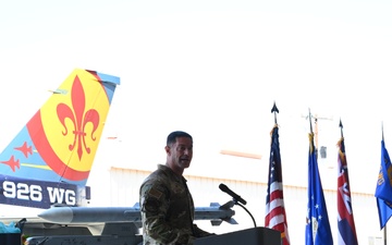 926th FSS Assumption of Command Ceremony