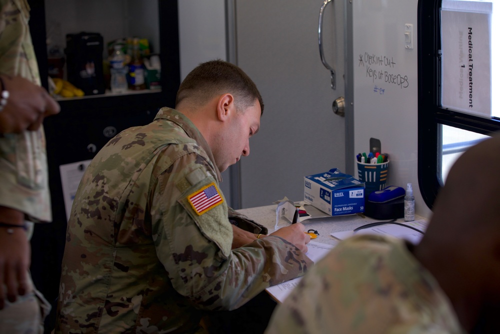 District of Columbia National Guard Medical Detachment provides critical care