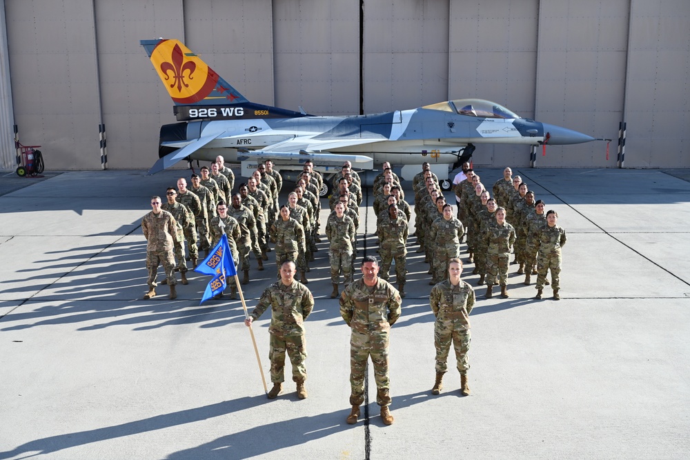926th FSS Assumption of Command Ceremony