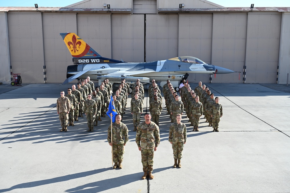 926th FSS Assumption of Command Ceremony