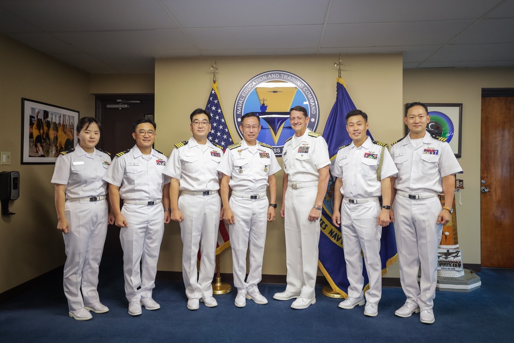 ROK Navy NETC Visit
