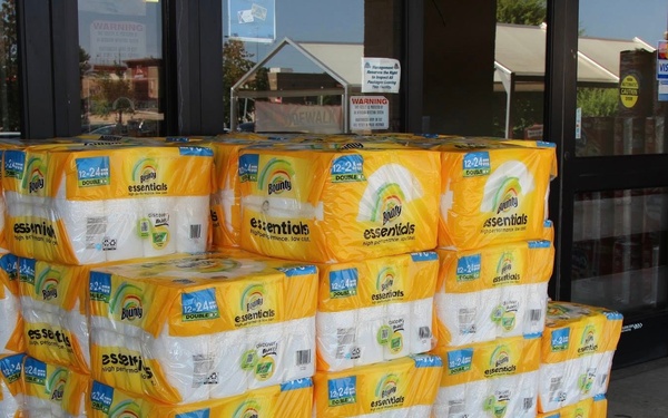 Fort Bragg South Commissary Hosts Sidewalk Sale