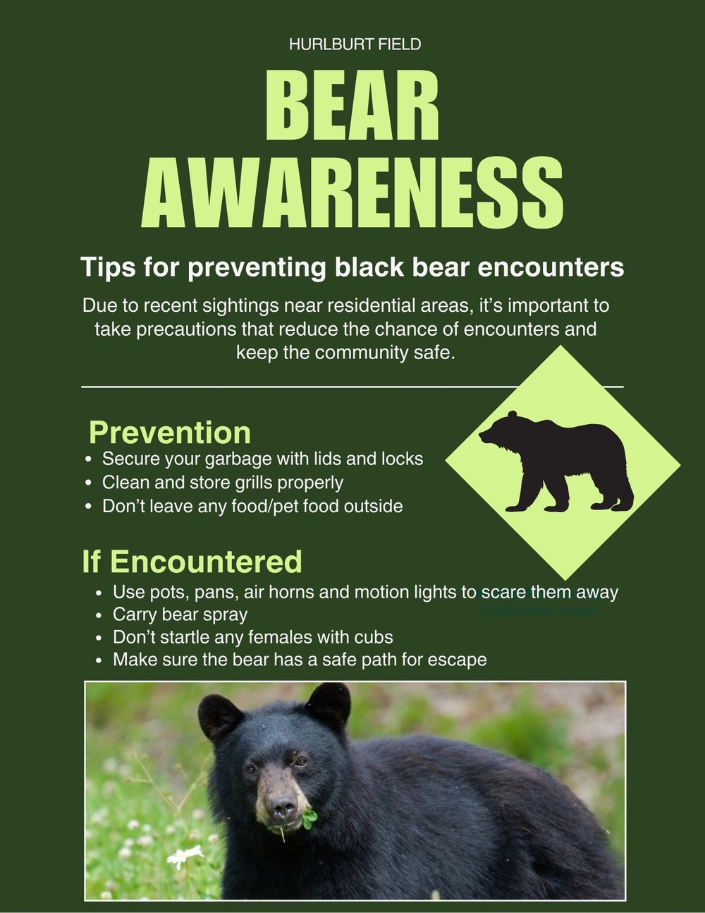 Hurlburt Field Bear Awareness