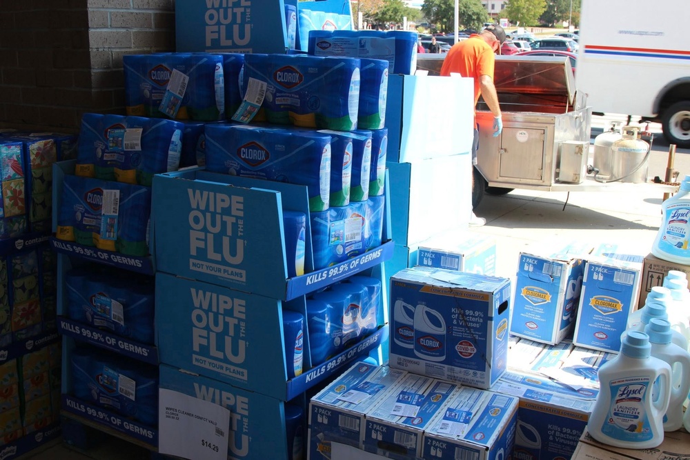 Fort Bragg South Commissary Hosts Sidewalk Sale