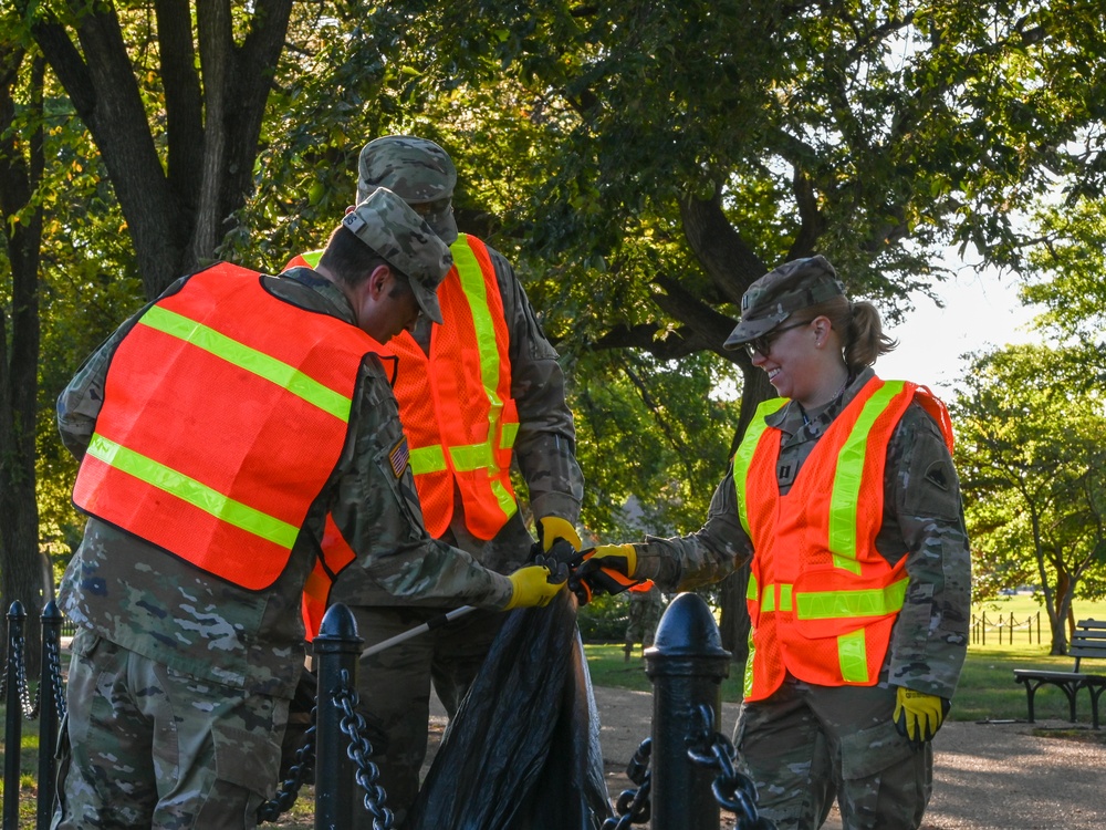 JTF - DC beautifies National Mall
