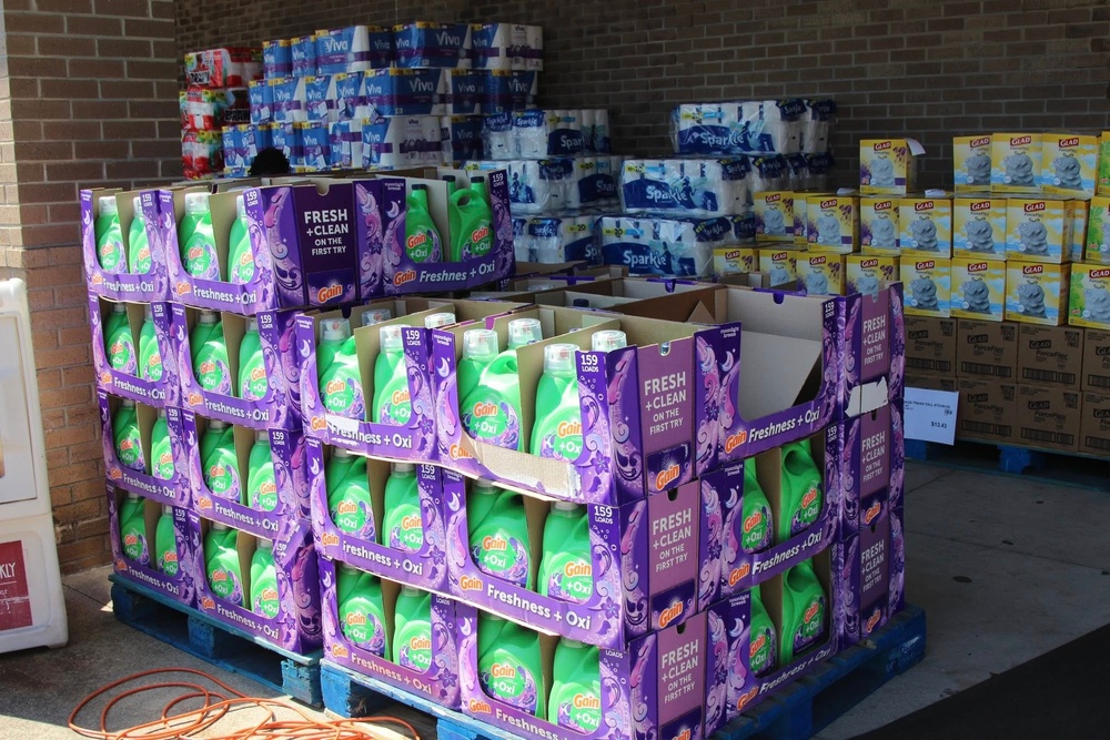 Fort Bragg South Commissary Hosts Sidewalk Sale