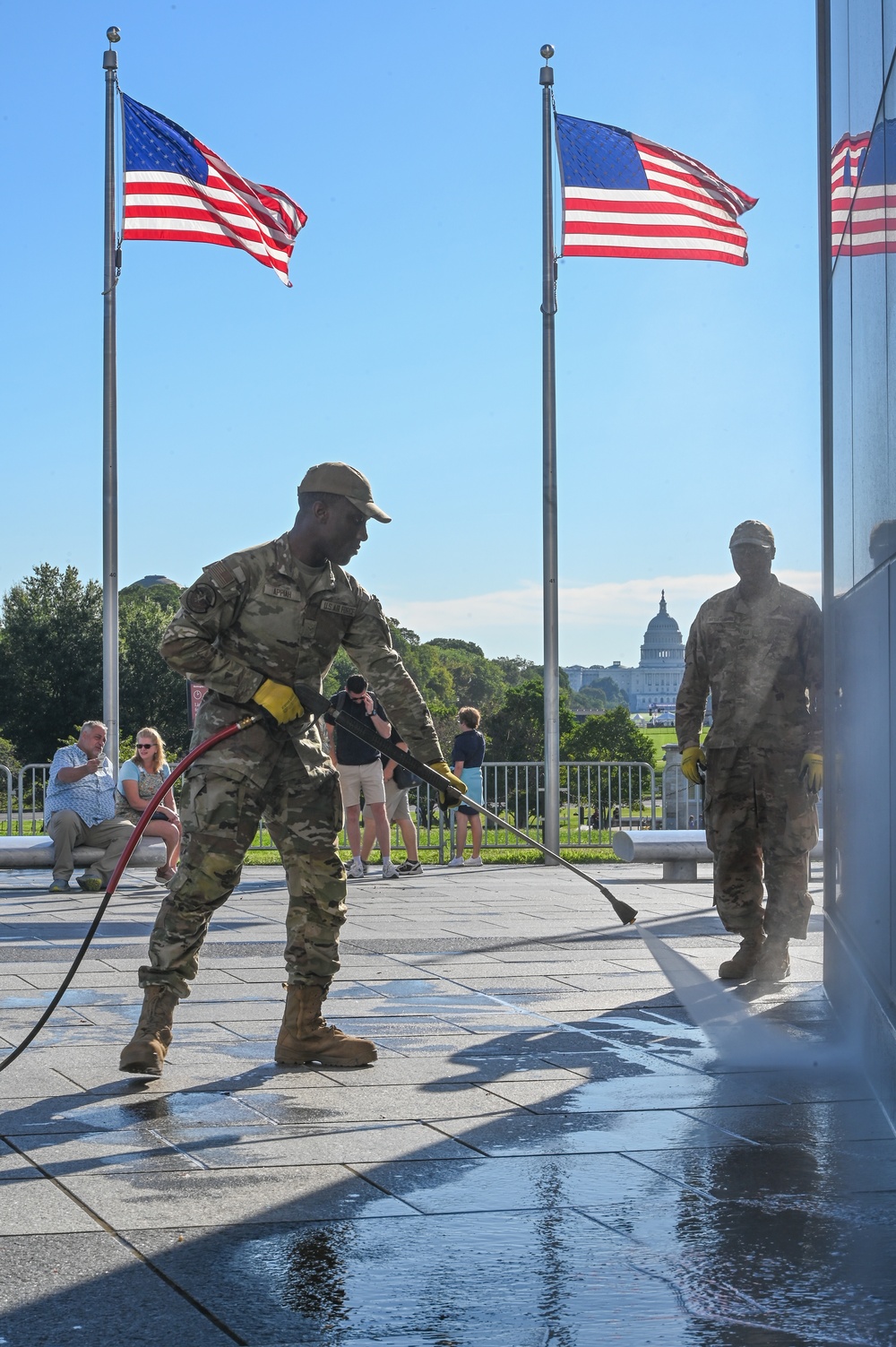 JTF - DC beautifies National Mall