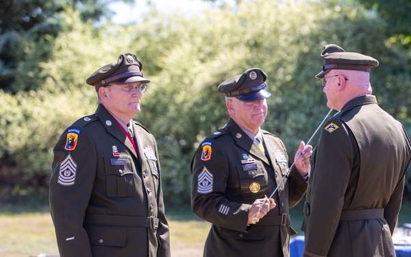 Vermont Army National Guard State Sergeant Major Retires