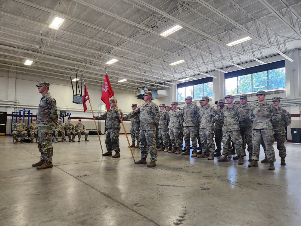 824th and 106th Engineer Detachments inactivation ceremony