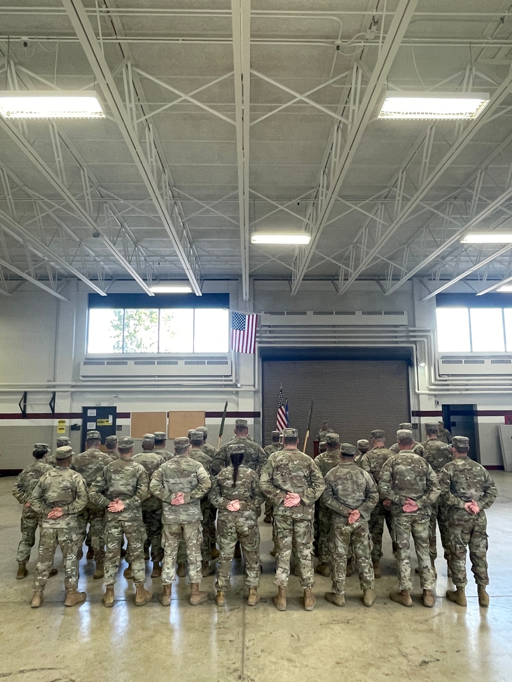 824th and 106th Engineer Detachments inactivation ceremony