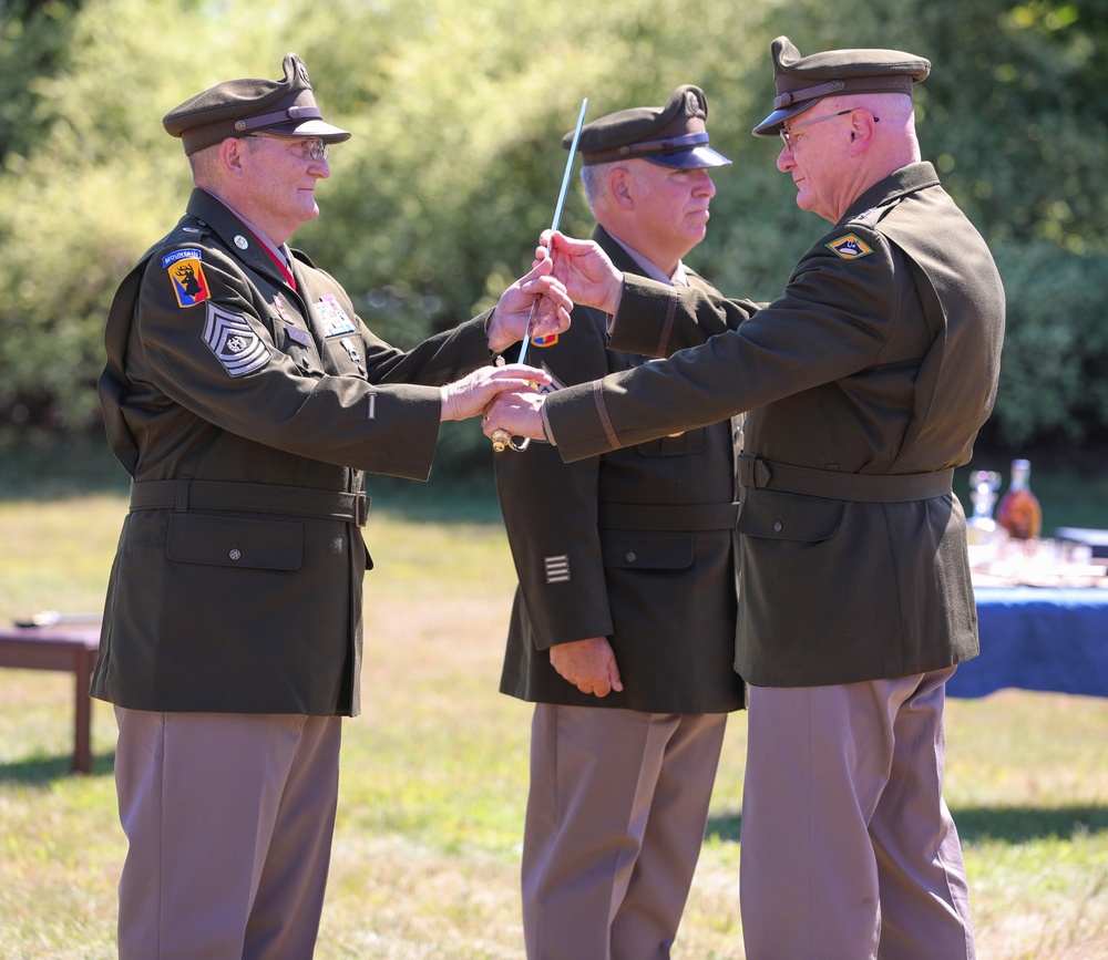Vermont Army National Guard State Sergeant Major Retires