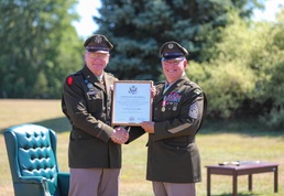 Vermont Army National Guard State Sergeant Major Retires