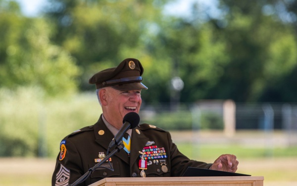 Vermont Army National Guard State Sergeant Major Retires
